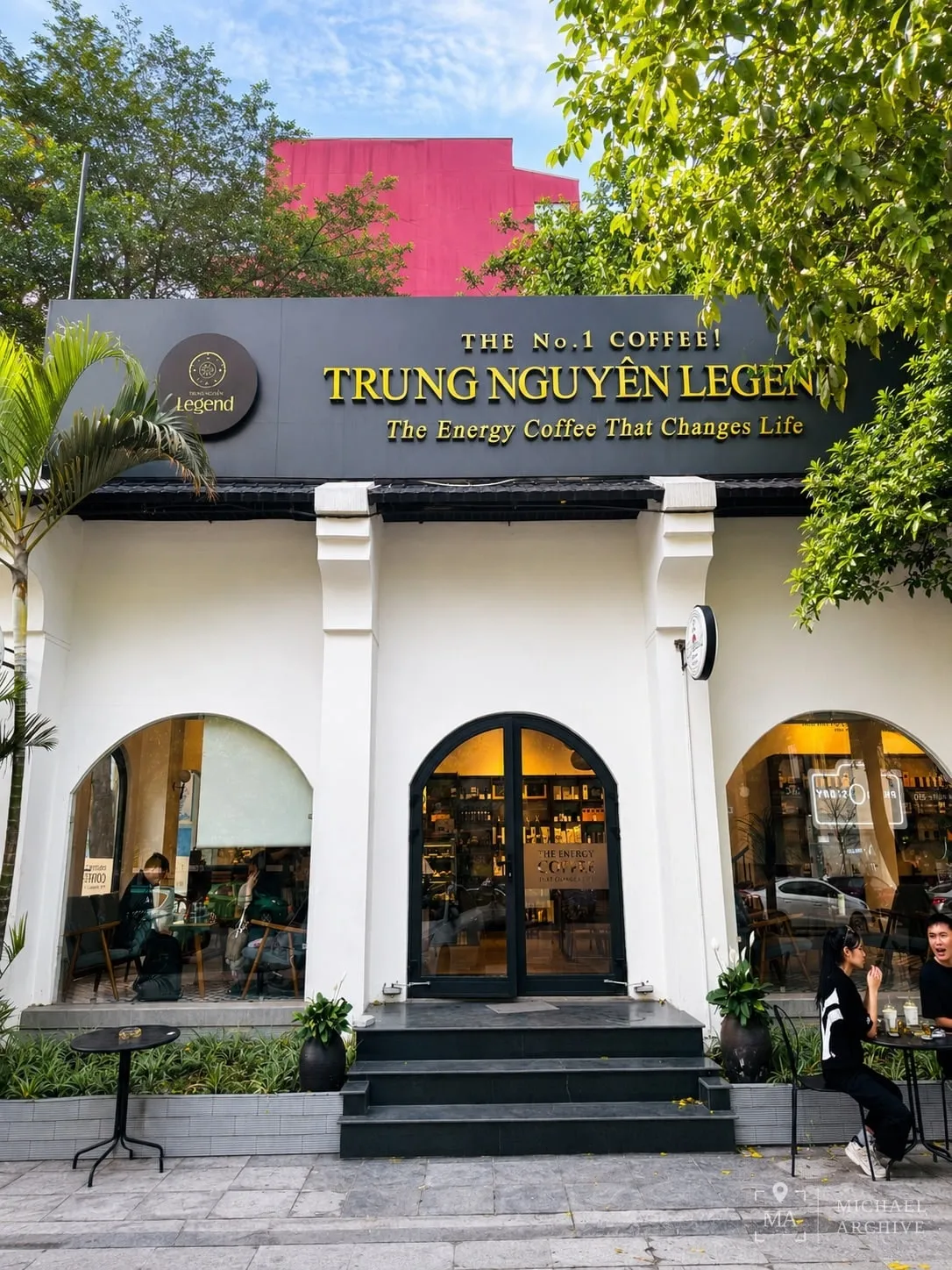 빈옌 Trung Nguyên Legend 카페 외관